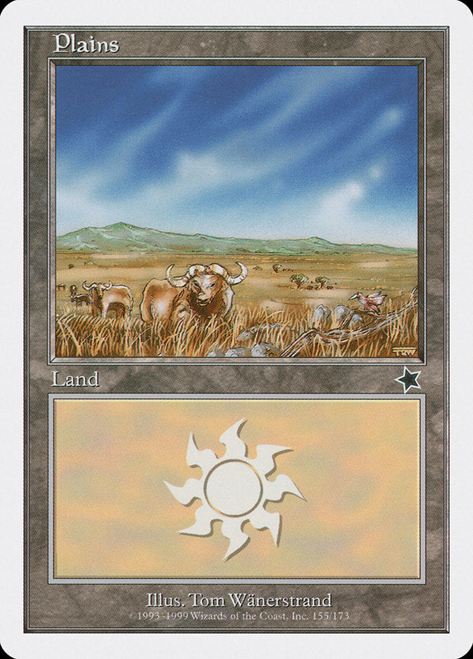 Plains (155) [Starter 1999] | Jomio and Rueliete's Cards and Comics