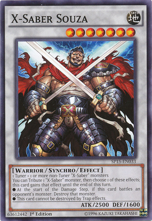 X-Saber Souza [SP15-EN033] Common | Jomio and Rueliete's Cards and Comics