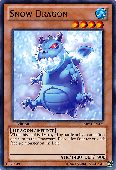 Snow Dragon [ABYR-EN094] Common | Jomio and Rueliete's Cards and Comics