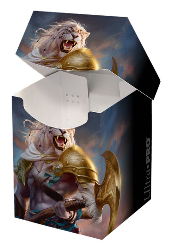 Ultra PRO: Deck Box - PRO 100+ (Core Set 2020 - Ajani, Strength of the Pride) | Jomio and Rueliete's Cards and Comics