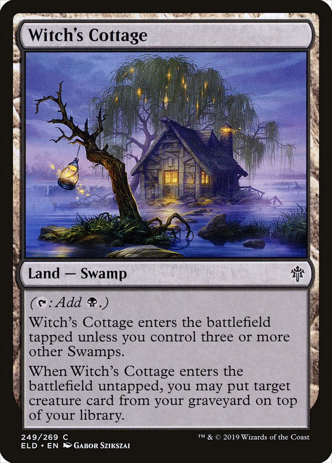Witch's Cottage [Throne of Eldraine] | Jomio and Rueliete's Cards and Comics