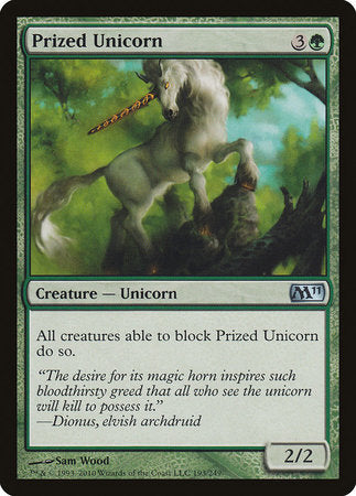 Prized Unicorn [Magic 2011] | Jomio and Rueliete's Cards and Comics