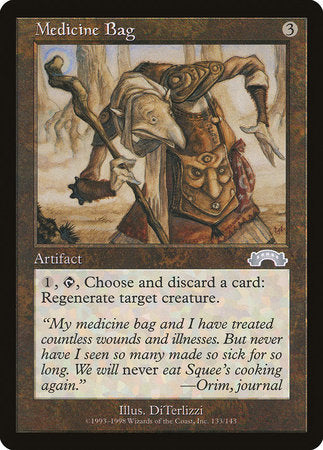 Medicine Bag [Exodus] | Jomio and Rueliete's Cards and Comics