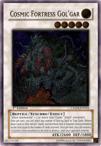 Cosmic Fortress Gol'Gar (UTR) [CRMS-EN044] Ultimate Rare | Jomio and Rueliete's Cards and Comics