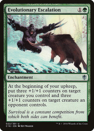 Evolutionary Escalation [Commander 2016] | Jomio and Rueliete's Cards and Comics