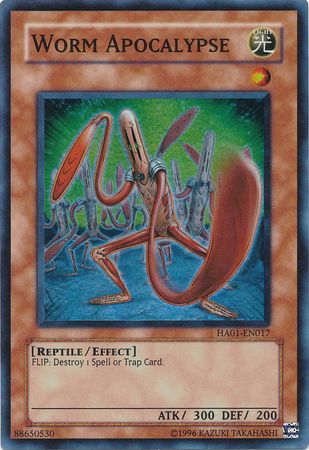 Worm Apocalypse [HA01-EN017] Super Rare | Jomio and Rueliete's Cards and Comics