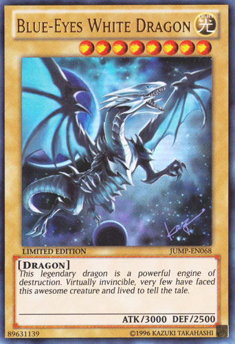 Blue-Eyes White Dragon (JUMP-EN068) [JUMP-EN068] Ultra Rare | Jomio and Rueliete's Cards and Comics