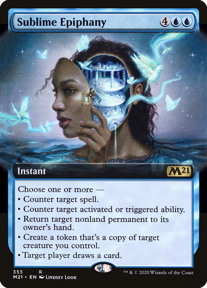 Sublime Epiphany (Extended Art) [Core Set 2021] | Jomio and Rueliete's Cards and Comics