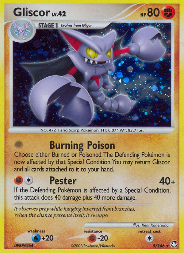Gliscor (5/146) (Theme Deck Exclusive) [Diamond & Pearl: Legends Awakened] | Jomio and Rueliete's Cards and Comics