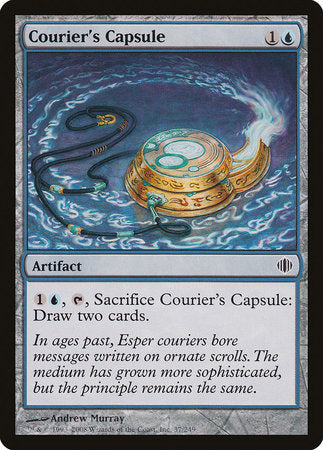 Courier's Capsule [Shards of Alara] | Jomio and Rueliete's Cards and Comics