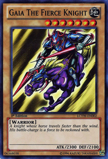 Gaia The Fierce Knight [LCYW-EN002] Super Rare | Jomio and Rueliete's Cards and Comics