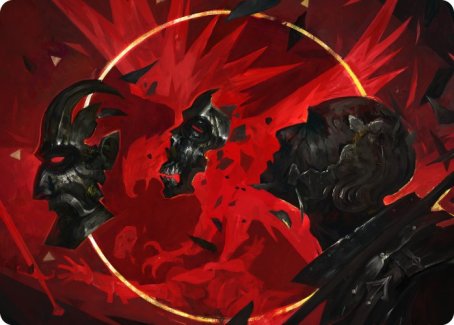 Abrade Art Card [Innistrad: Crimson Vow Art Series] | Jomio and Rueliete's Cards and Comics