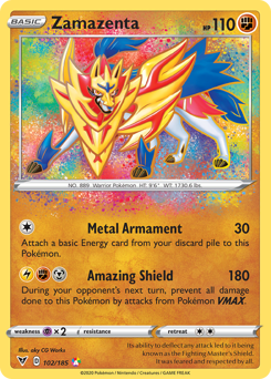 Zamazenta (102/185) [Sword & Shield: Vivid Voltage] | Jomio and Rueliete's Cards and Comics