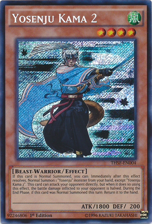 Yosenju Kama 2 [THSF-EN004] Secret Rare | Jomio and Rueliete's Cards and Comics