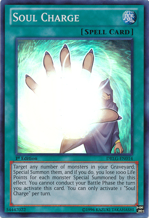 Soul Charge [DRLG-EN014] Super Rare | Jomio and Rueliete's Cards and Comics