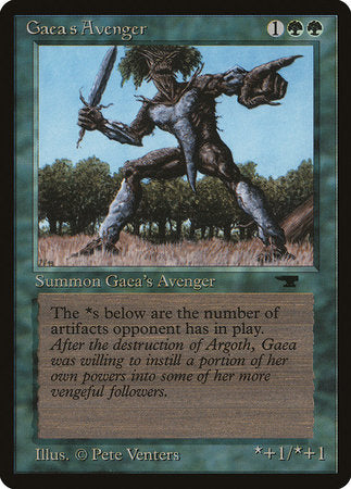 Gaea's Avenger [Antiquities] | Jomio and Rueliete's Cards and Comics