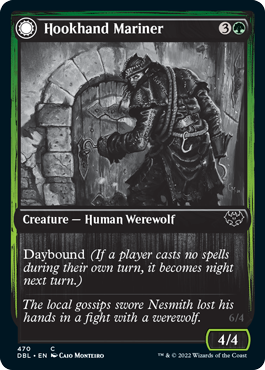 Hookhand Mariner // Riphook Raider [Innistrad: Double Feature] | Jomio and Rueliete's Cards and Comics