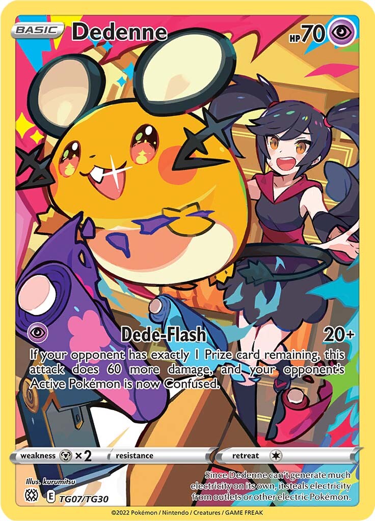 Dedenne (TG07/TG30) [Sword & Shield: Brilliant Stars] | Jomio and Rueliete's Cards and Comics