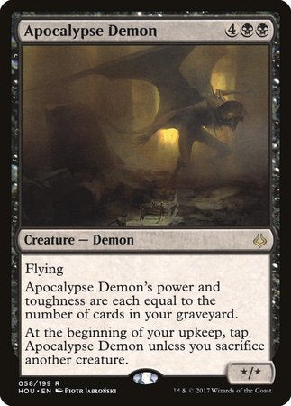 Apocalypse Demon [Hour of Devastation] | Jomio and Rueliete's Cards and Comics