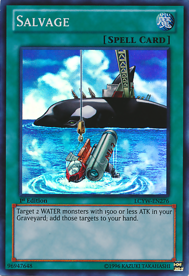 Salvage [LCYW-EN276] Super Rare | Jomio and Rueliete's Cards and Comics