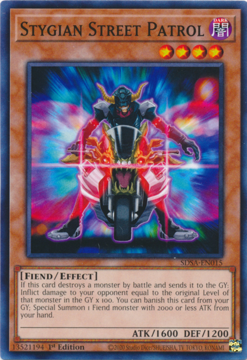 Stygian Street Patrol [SDSA-EN015] Common | Jomio and Rueliete's Cards and Comics