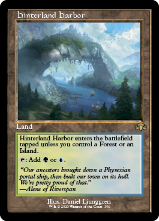Hinterland Harbor (Retro) [Dominaria Remastered] | Jomio and Rueliete's Cards and Comics