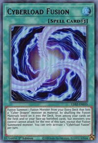 Cyberload Fusion (Purple) [LDS2-EN035] Ultra Rare | Jomio and Rueliete's Cards and Comics