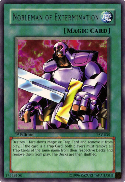 Nobleman of Extermination [PSV-035] Rare | Jomio and Rueliete's Cards and Comics