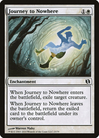 Journey to Nowhere [Duel Decks: Elspeth vs. Tezzeret] | Jomio and Rueliete's Cards and Comics