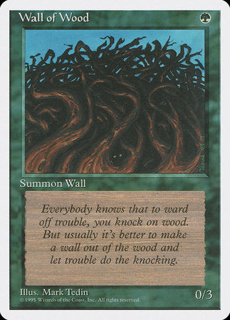 Wall of Wood [Fourth Edition] | Jomio and Rueliete's Cards and Comics