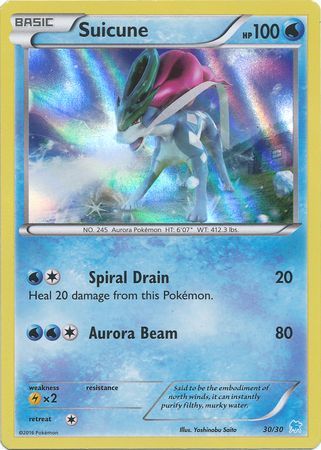 Suicune (30/30) [XY: Trainer Kit 3 - Suicune] | Jomio and Rueliete's Cards and Comics