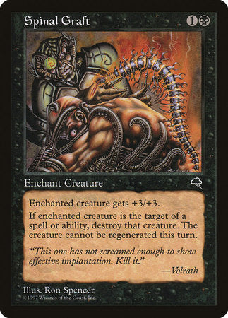Spinal Graft [Tempest] | Jomio and Rueliete's Cards and Comics
