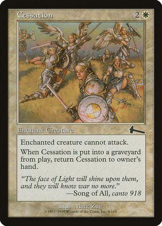 Cessation [Urza's Legacy] | Jomio and Rueliete's Cards and Comics