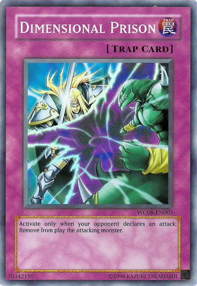 Dimensional Prison [WC08-EN003] Super Rare | Jomio and Rueliete's Cards and Comics