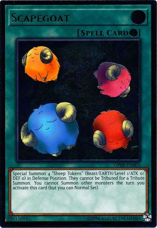Scapegoat [OP08-EN003] Ultimate Rare | Jomio and Rueliete's Cards and Comics