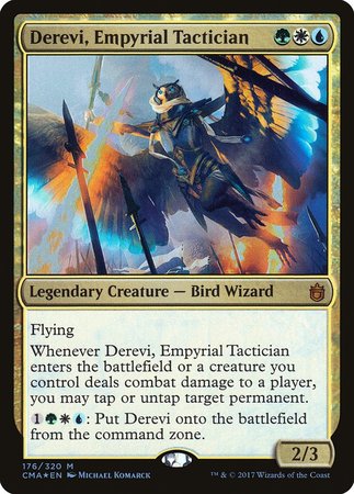 Derevi, Empyrial Tactician [Commander Anthology] | Jomio and Rueliete's Cards and Comics