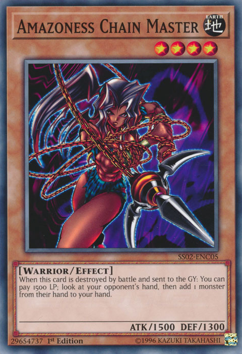 Amazoness Chain Master [SS02-ENC05] Common | Jomio and Rueliete's Cards and Comics
