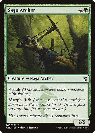 Sagu Archer [Khans of Tarkir] | Jomio and Rueliete's Cards and Comics