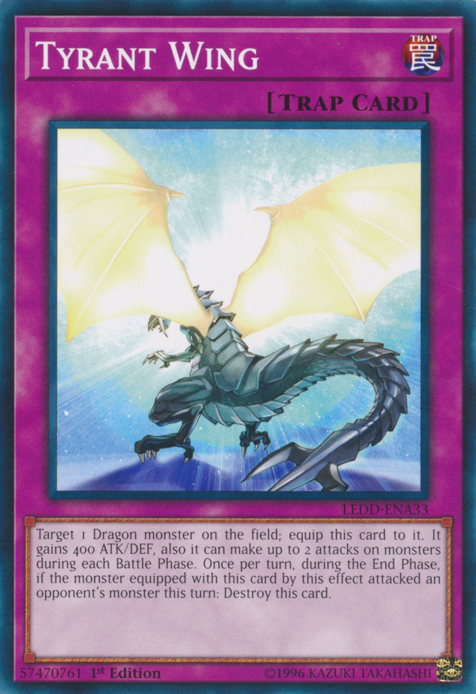 Tyrant Wing [LEDD-ENA33] Common | Jomio and Rueliete's Cards and Comics