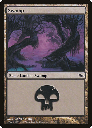 Swamp (291) [Shadowmoor] | Jomio and Rueliete's Cards and Comics