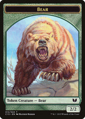 Bear // Spider Double-Sided Token [Commander 2015 Tokens] | Jomio and Rueliete's Cards and Comics
