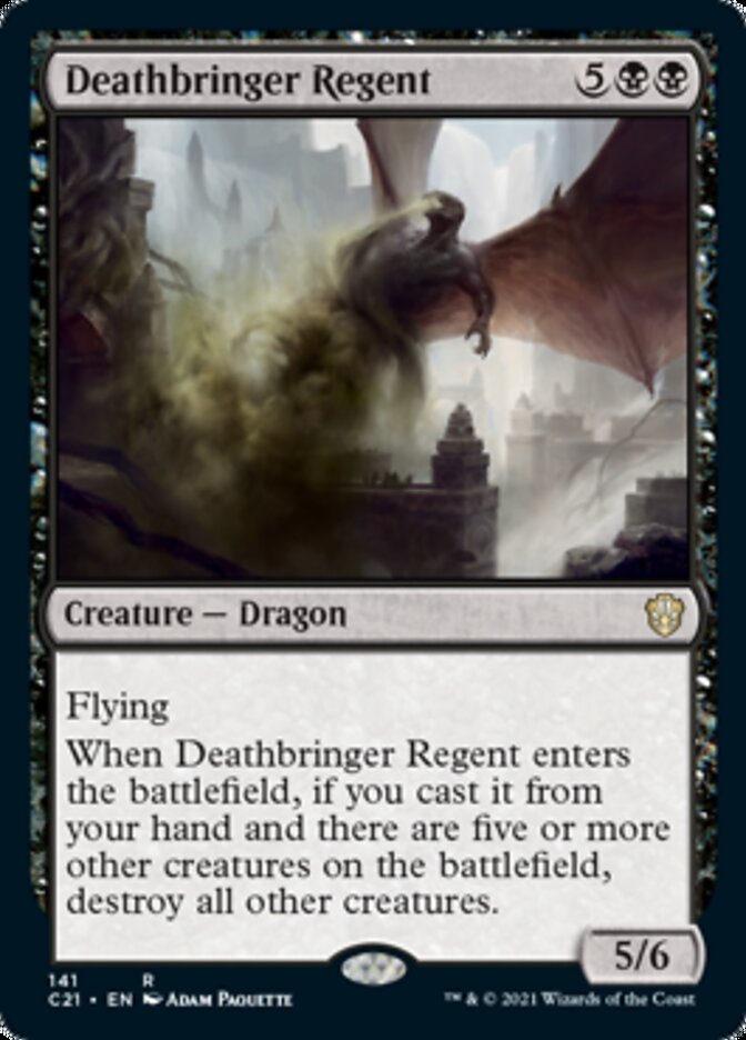 Deathbringer Regent [Commander 2021] | Jomio and Rueliete's Cards and Comics