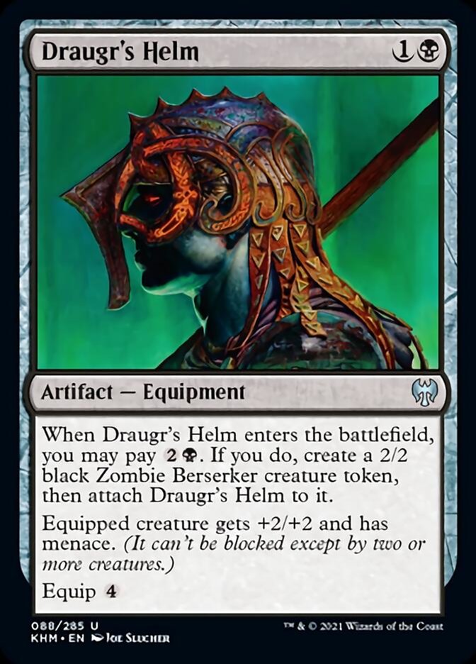 Draugr's Helm [Kaldheim] | Jomio and Rueliete's Cards and Comics
