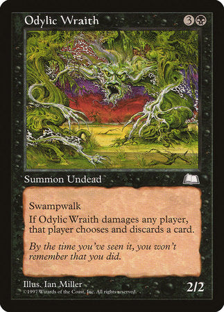 Odylic Wraith [Weatherlight] | Jomio and Rueliete's Cards and Comics