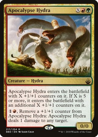 Apocalypse Hydra [Battlebond] | Jomio and Rueliete's Cards and Comics