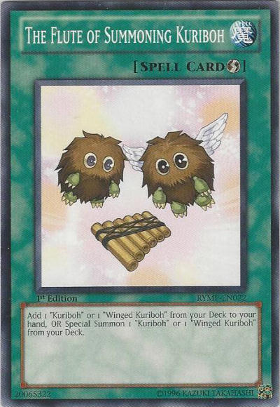 The Flute of Summoning Kuriboh [RYMP-EN022] Common | Jomio and Rueliete's Cards and Comics