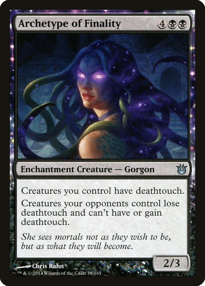 Archetype of Finality [Born of the Gods] | Jomio and Rueliete's Cards and Comics