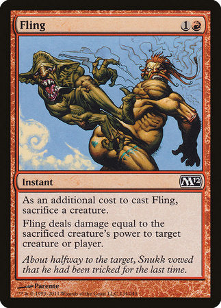 Fling [Magic 2012] | Jomio and Rueliete's Cards and Comics