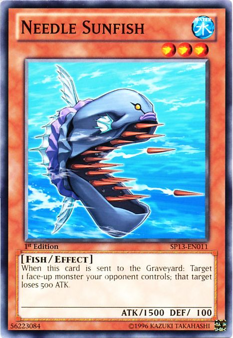 Needle Sunfish [SP13-EN011] Common | Jomio and Rueliete's Cards and Comics