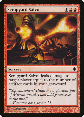 Scrapyard Salvo [New Phyrexia] | Jomio and Rueliete's Cards and Comics